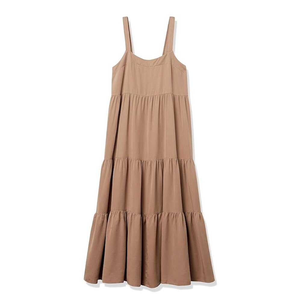 The Drop by Amazon Women's Britt Tiered Maxi Tent Dress